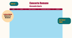 Desktop Screenshot of concertoromano.com